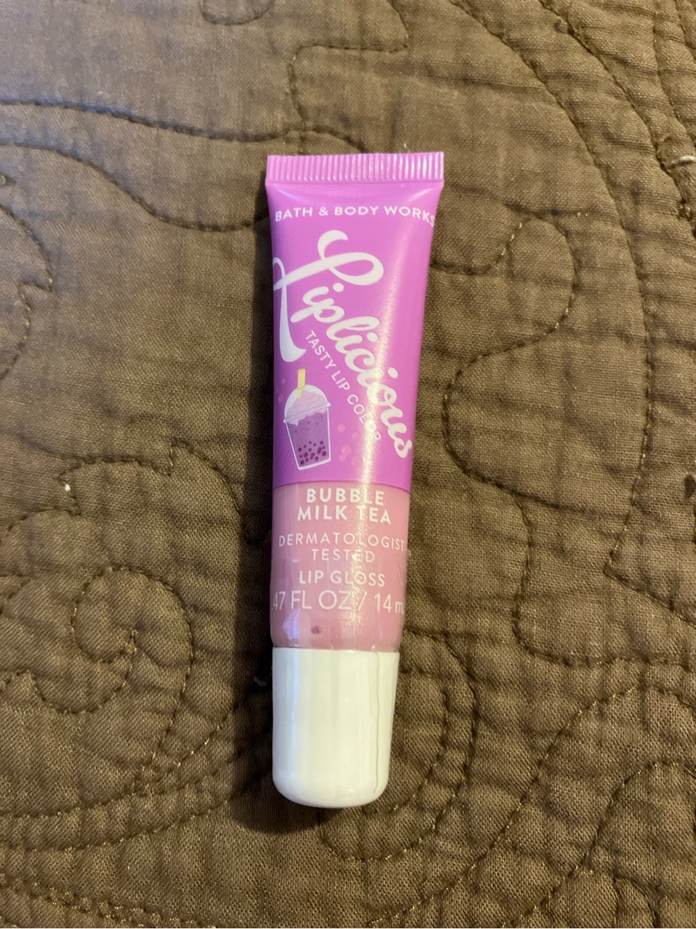 Bath and Body Liplicious Bubble Milk Tea Lip Gloss